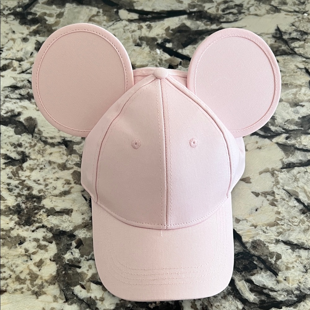 Pink Mouse Ear Cap